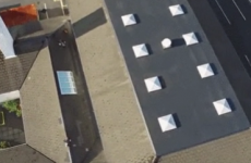 This lad caught kids climbing on a roof in Letterkenny, so he chased them with a drone