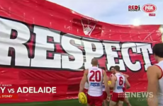 Sydney Swans win without Adam Goodes as Australians rally in support of booed indigenous player