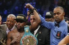 The identity of Floyd Mayweather’s next opponent has been revealed