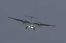 Round of applause for the pilot who landed this plane in Cork