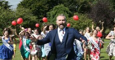 Dáithí Ó Sé looks genuinely terrified of this year's Roses
