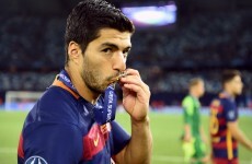 Luis Suarez features on Uefa's three-man Best Player shortlist