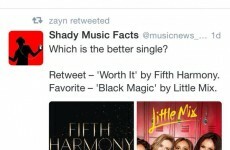 Zayn's just burned his ex-fiancé on Twitter and the internet is divided