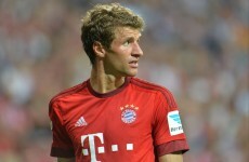 Müller laughs off Man United's 'crazy' reported €100million bid