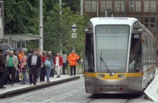 Luas Green Line suspended following collision