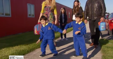 They grow up so fast: It's the first day of school for Ireland’s infants