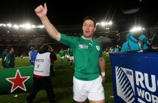 Tearful O'Gara announces his intentions to retire following World Cup