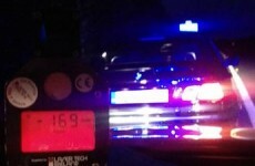 Gardaí clocked a car doing 169km per hour last night