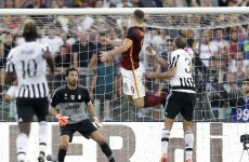 Dzeko's first goal for Roma leaves Juventus without a point after two games