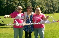 Sisters create 'bra chain' in memory of their late mum
