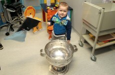 In pictures: Dublin's All-Ireland winners visit Crumlin Children's Hospital