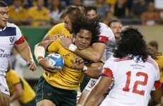 Michael Cheika's half-time blast pushes struggling Wallabies to warm-up win over USA