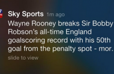 Rooney nets 50th goal, Sky Sports get Bobbys Robson and Charlton mixed up