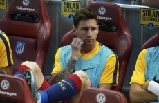 Messi benched by Barca - but saves them with late winner against Atletico