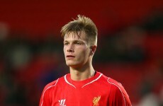 All you need to know about the Irish teenager included in Liverpool's Europa League squad