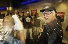 Yankees celebrate with AL East title in the bag