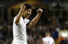 It's been a good night for Tottenham's new £22million man in the Europa League