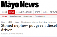 The Mayo News has made good on this missed pun opportunity from earlier this year