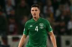 A key centre-back is absent from the revised Ireland squad to face Germany and Poland