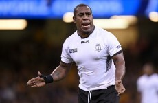 A Fijian player at the Rugby World Cup has been banned for 10 weeks