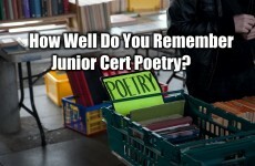 How Well Do You Remember Junior Cert Poetry?