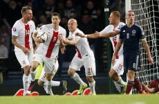 Last-gasp Lewandowski puts slight blemish on Ireland's night