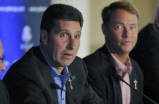 Olazabal says he won't play in Ryder Cup