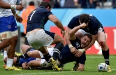 Laidlaw sends Scotland into quarters after thrilling win over Samoa