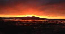 Did you catch this morning's spectacular sunrise? (We're due a few more of them)