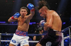 Unbeaten Golovkin pummels Lemieux to unify titles