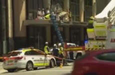 Window cleaners survive terrifying 12-storey fall from Sydney building