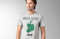 Reebok has withdrawn this 'Ireland map' UFC t-shirt after a huge backlash