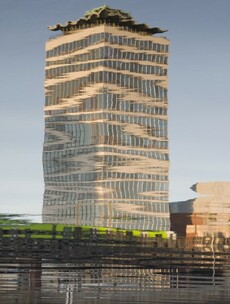 Mirror image: Photographer catches Dublin in the Liffey