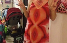 The company behind this dress failed to notice that it's literally covered in vaginas