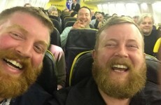 Two men sat next to each other on a flight to Ireland and realised they were doppelgangers