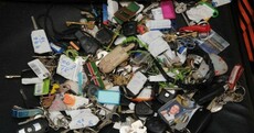 This picture of all of the car keys lost at Electric Picnic will give you palpitations