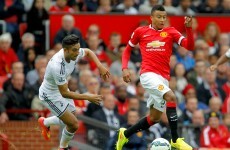 A 22-year-old is making his second-ever Premier League start for Man United today