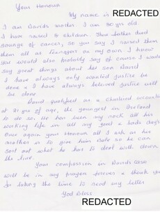 Friends, neighbours and his 80-year-old mother wrote letters of support for David Drumm