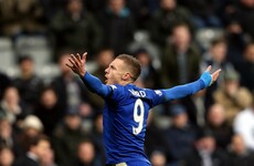 Jamie Vardy equals Ruud van Nistelrooy's Premier League record
