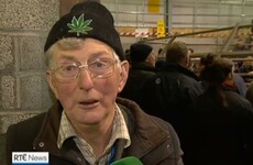 The weed hat farmer from last night's news has thrown the hat "into the fire"