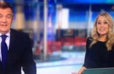 Sharon Ní Bheoláin is after calling Bryan Dobson 'Dobbo' on the Six One