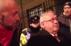 This man got more than he bargained for when he tried to question a Labour TD