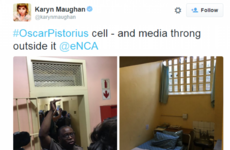 Oscar Pistorius cell shown to journalists in official prison tour