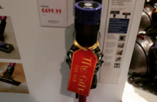 Arnotts is marketing a hoover as a Christmas gift 'for her'