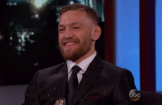 Conor McGregor sparkled on Jimmy Kimmel last night