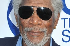 Morgan Freeman in emergency plane landing