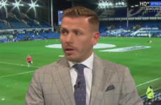 'The only man more unpopular than Gary Neville' made his MNF debut tonight