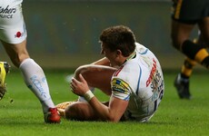 England centre out of Six Nations after sustaining a broken leg and ankle damage in same game