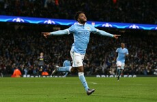 Birthday boy Sterling sends Man City top