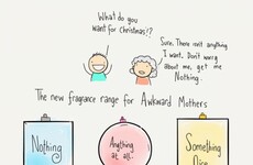 This cartoon perfectly sums up the struggle of getting your mam a Christmas present
